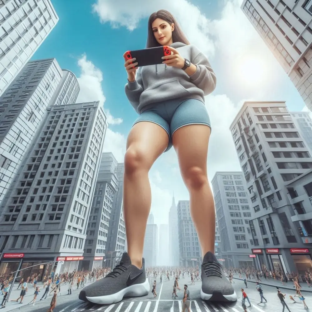 Giantess 10 [AI Generated] - page418