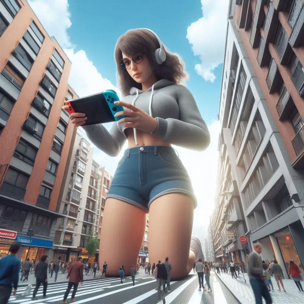 Giantess 10 [AI Generated] - page435