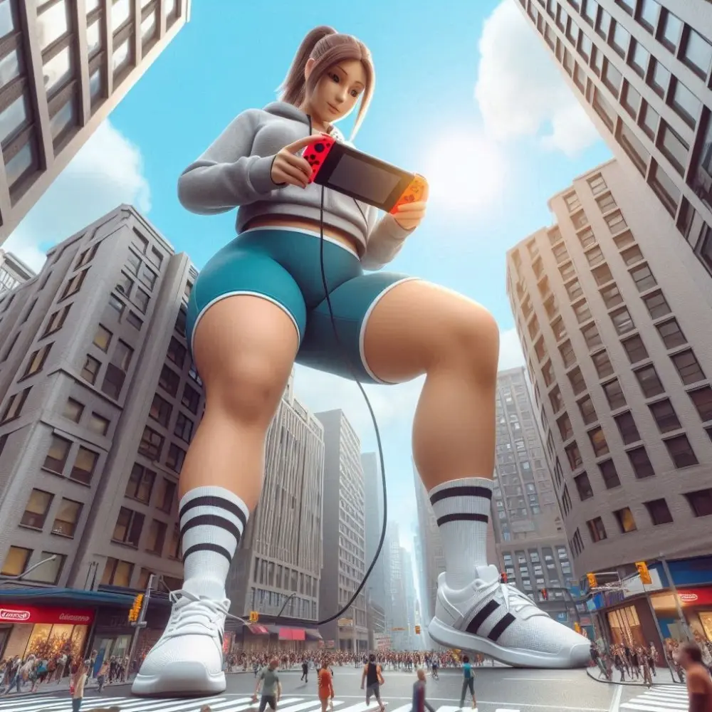 Giantess 10 [AI Generated] - page442