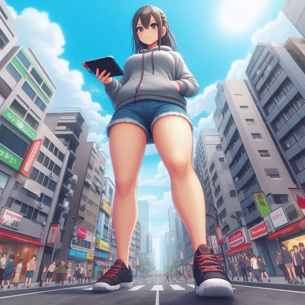 Giantess 10 [AI Generated] - page444