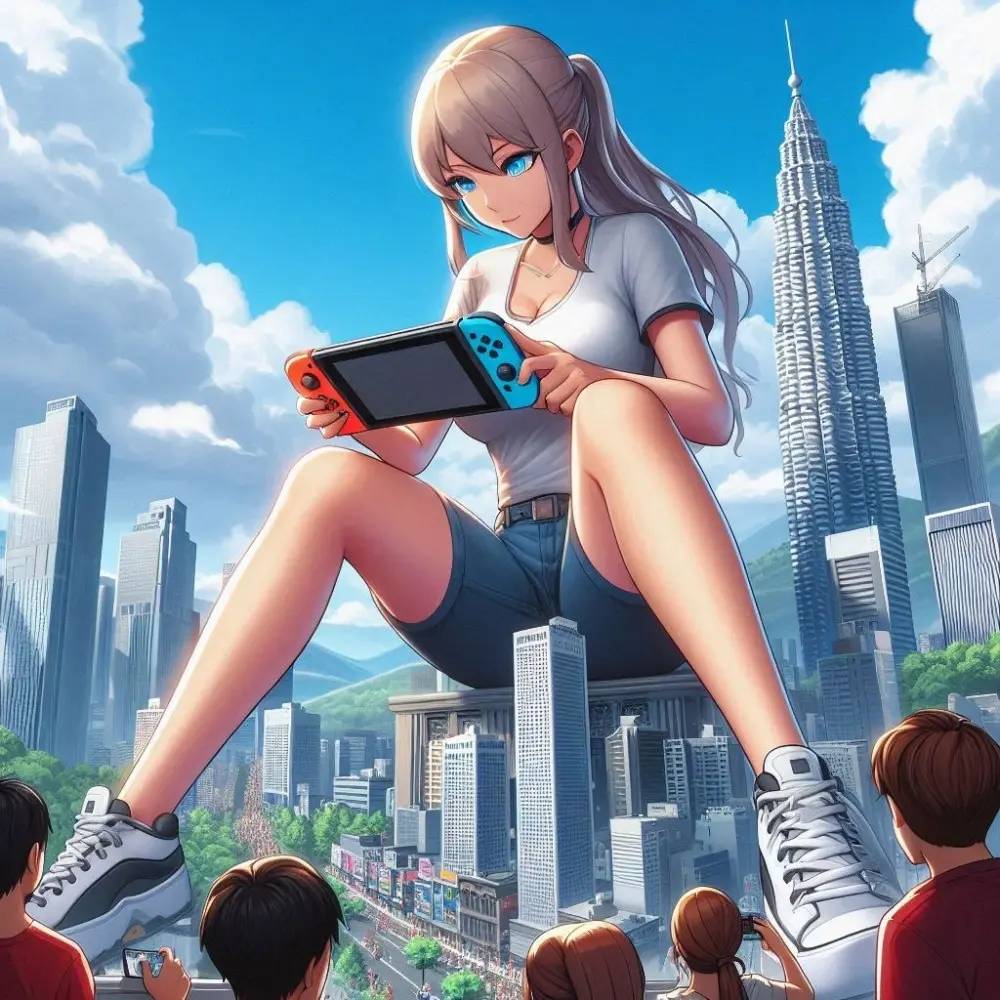 Giantess 10 [AI Generated] - page448