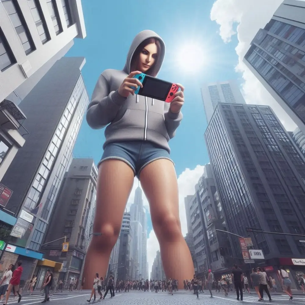 Giantess 10 [AI Generated] - page45