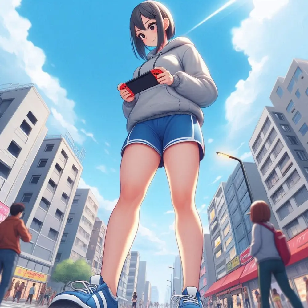 Giantess 10 [AI Generated] - page452