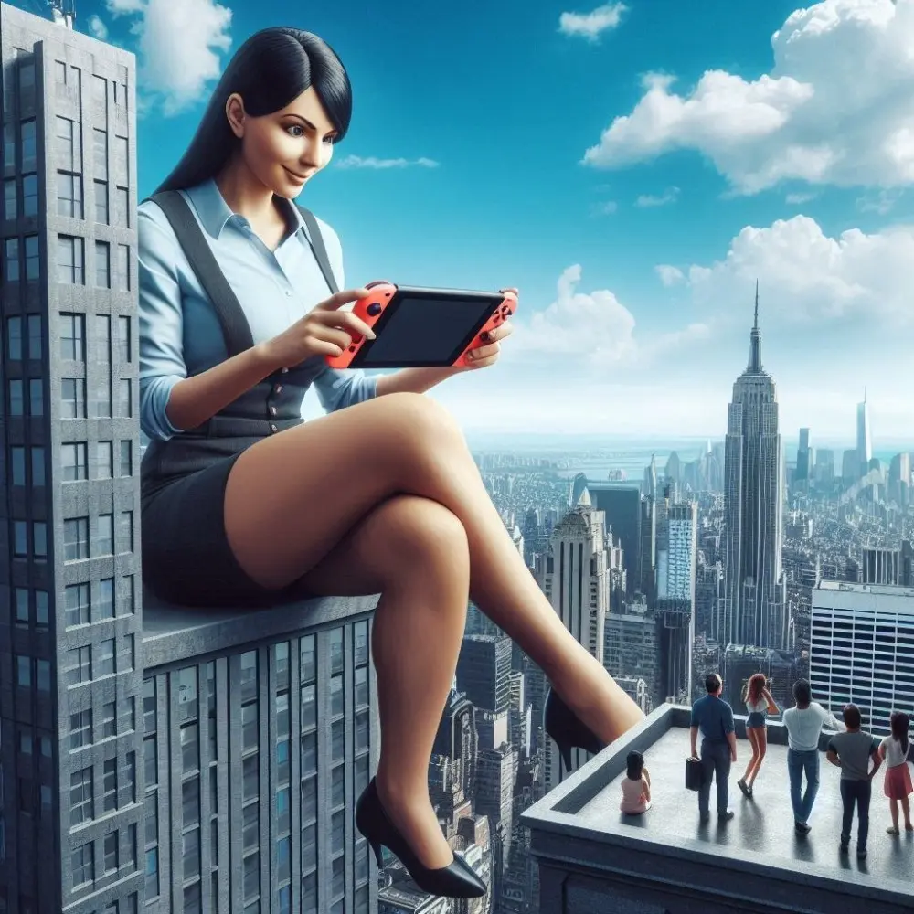 Giantess 10 [AI Generated] - page457