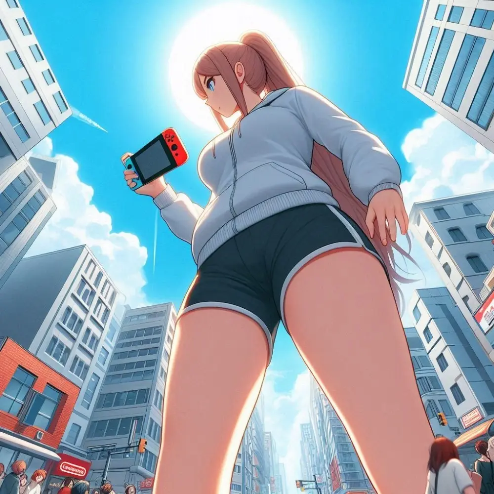 Giantess 10 [AI Generated] - page462