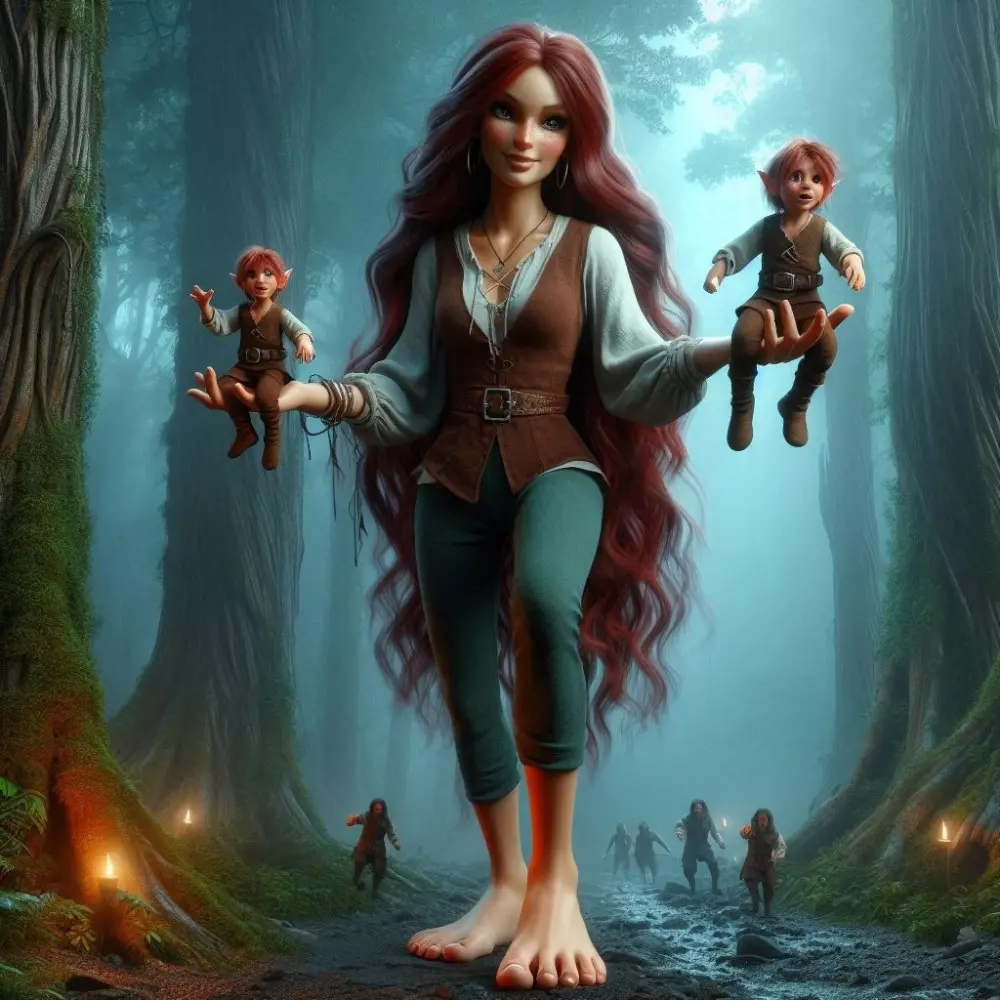 Giantess 10 [AI Generated] - page466