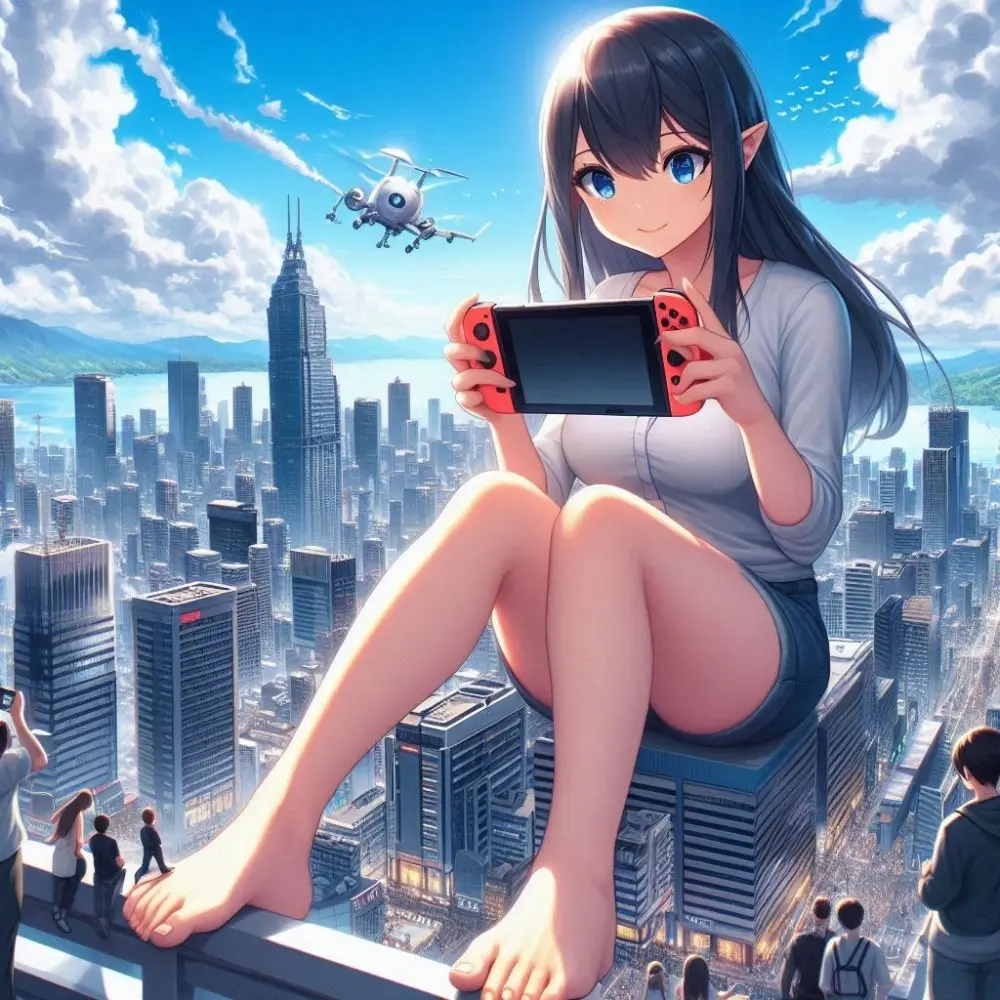 Giantess 10 [AI Generated] - page492