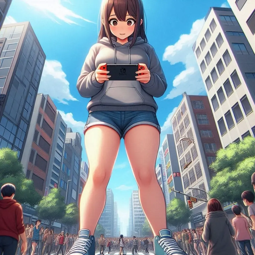 Giantess 10 [AI Generated] - page53