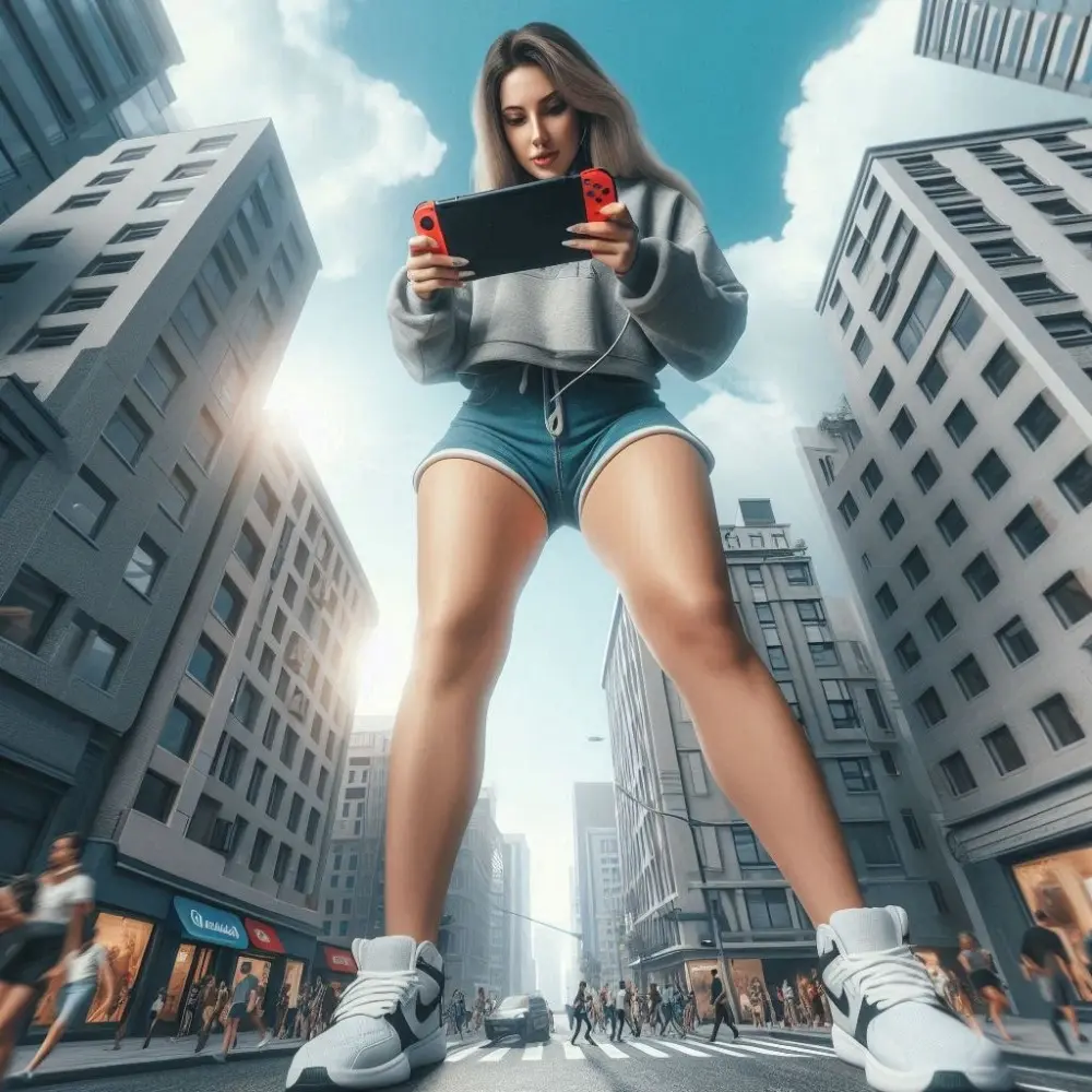 Giantess 10 [AI Generated] - page55