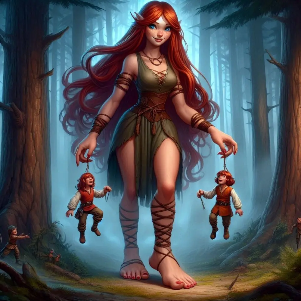 Giantess 10 [AI Generated] - page557