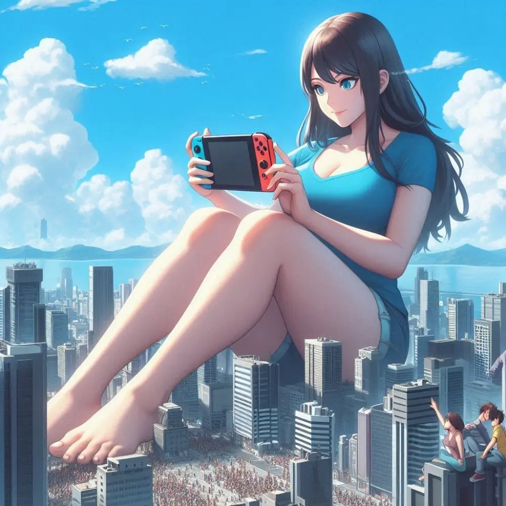 Giantess 10 [AI Generated] - page56