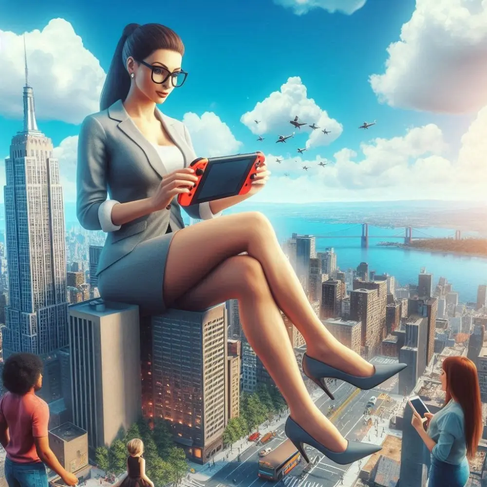 Giantess 10 [AI Generated] - page564