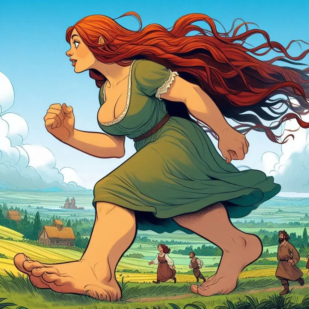 Giantess 10 [AI Generated] - page582