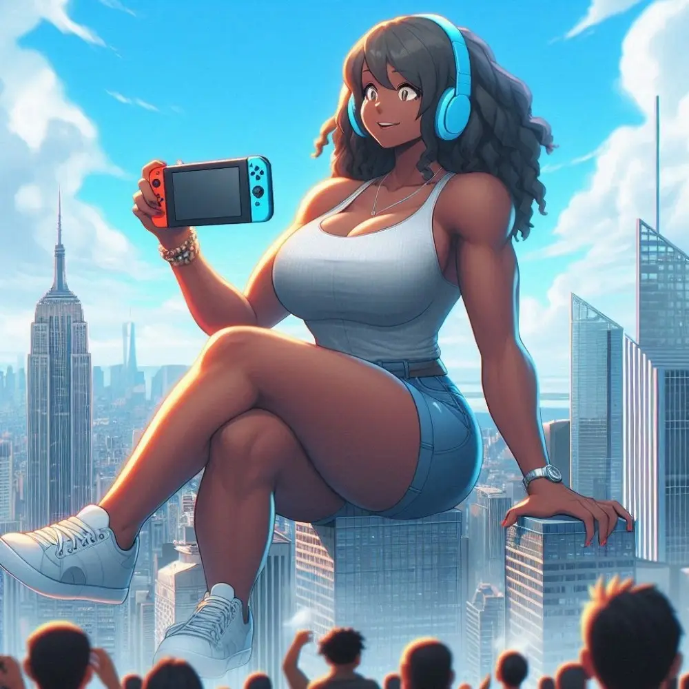 Giantess 10 [AI Generated] - page583