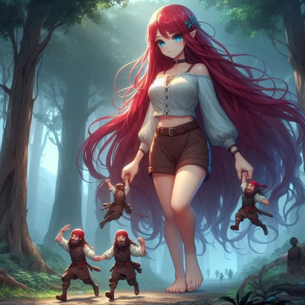 Giantess 10 [AI Generated] - page61