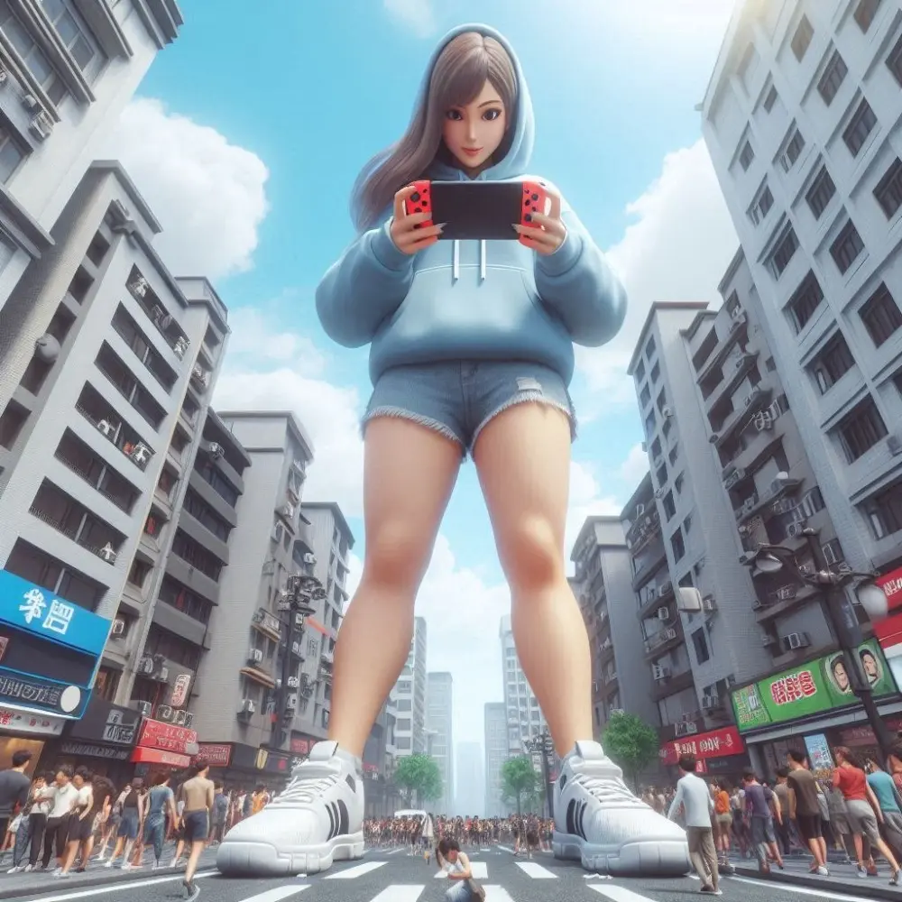 Giantess 10 [AI Generated] - page64