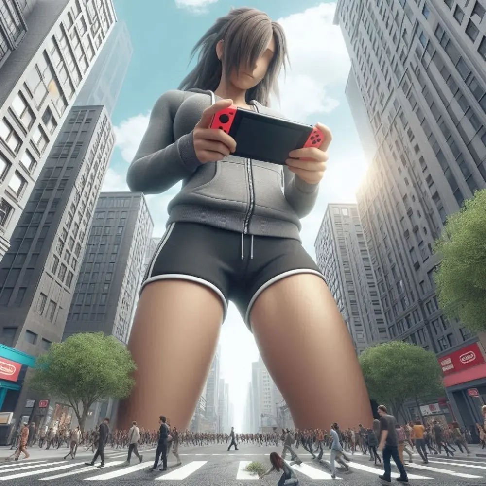 Giantess 10 [AI Generated] - page68