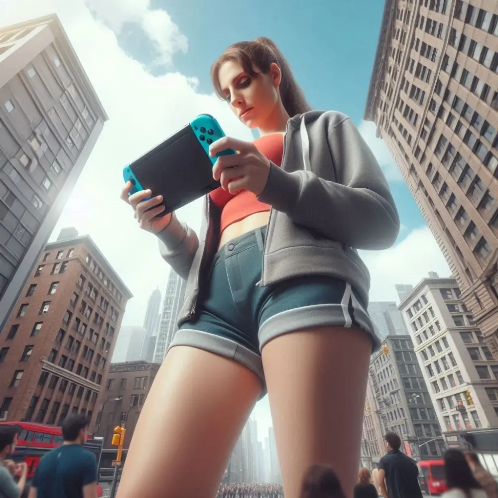 Giantess 10 [AI Generated] - page69