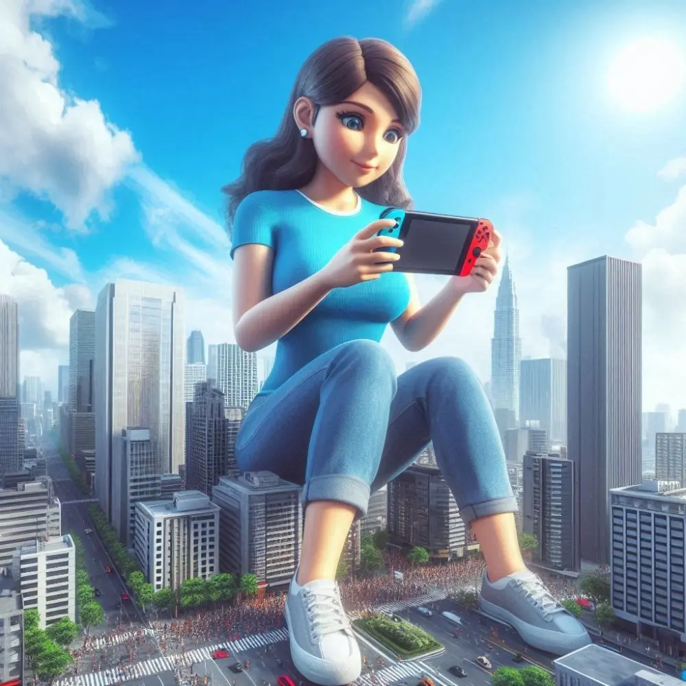 Giantess 10 [AI Generated] - page73