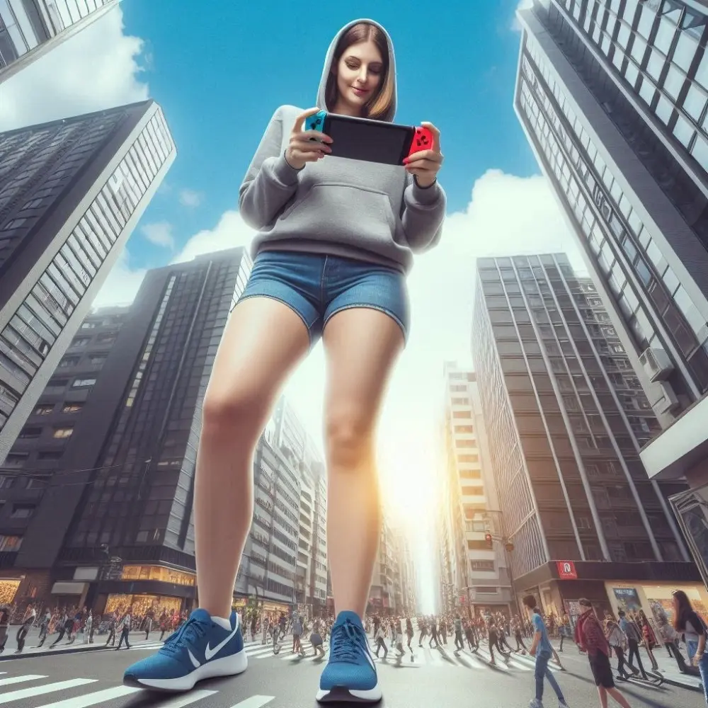 Giantess 10 [AI Generated] - page83