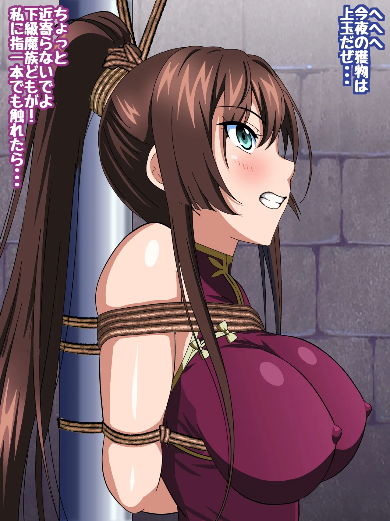 姫〇雪菜とラブラブHするCG集XXX 極恥辱の剣巫編 後編 - page20