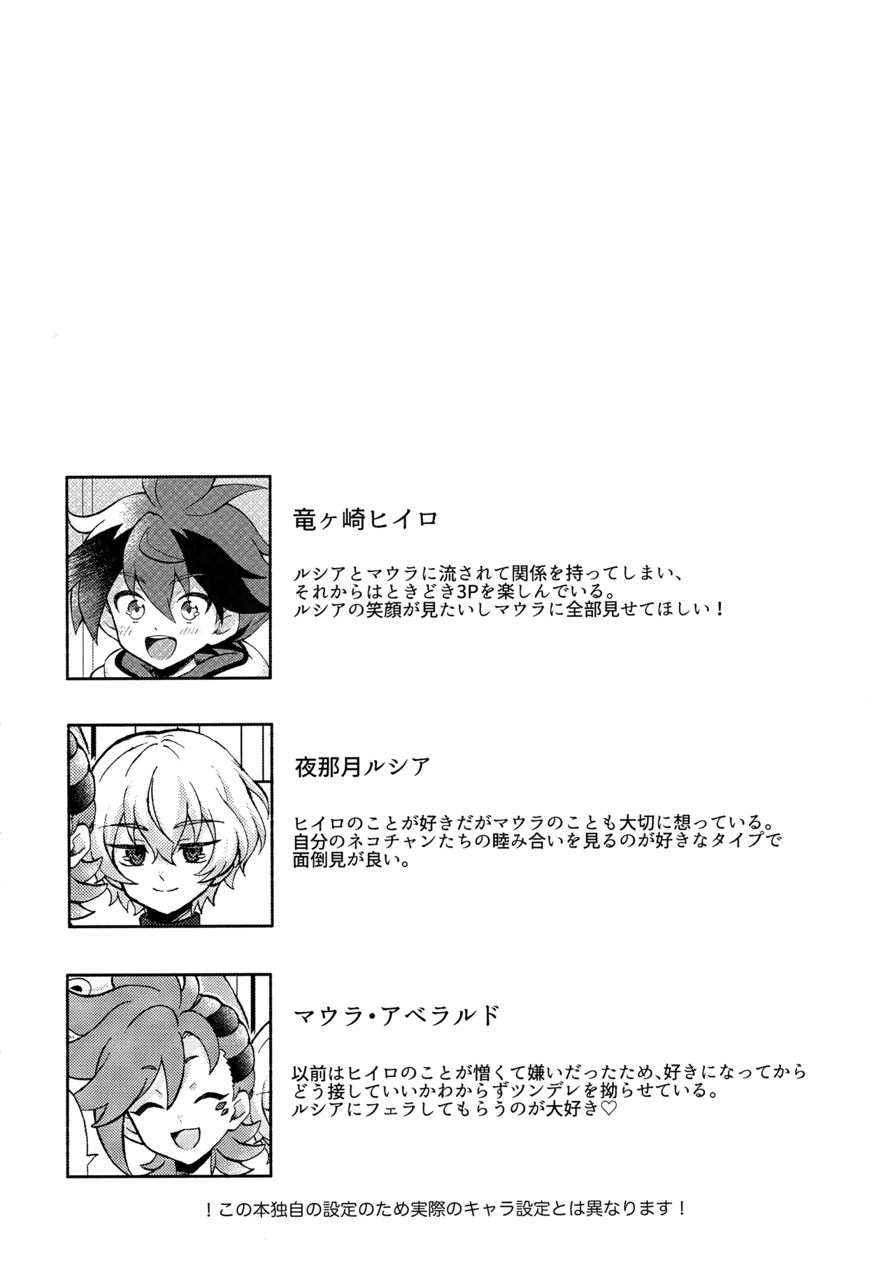 ヒイルシマウがなかよく3Pする本 - page3
