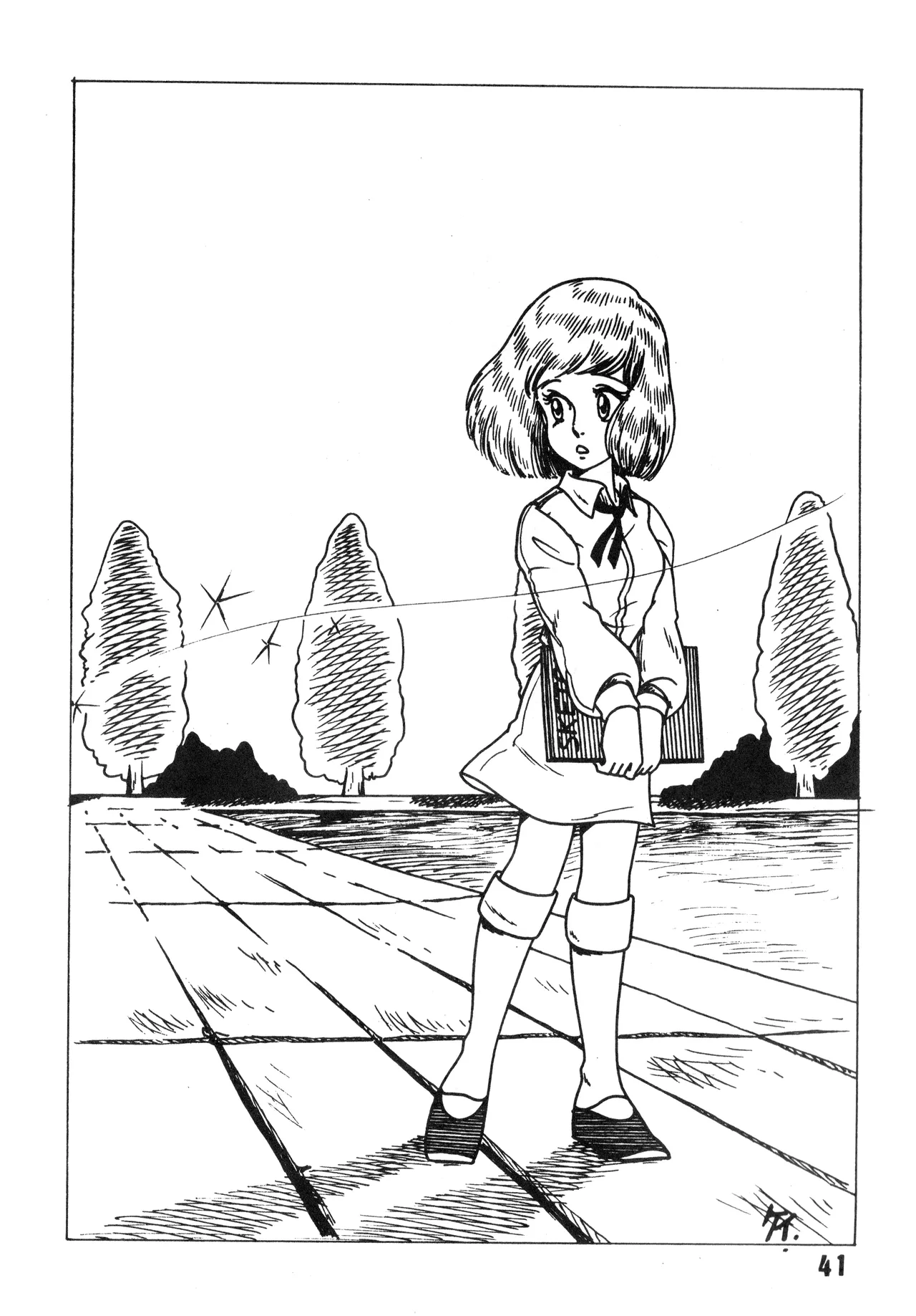 [吾妻ひでお F.C. / 美少女愛好会 シッポがない ] 美少女学 VOL.7 (1982) 昭和 57 年 - page42