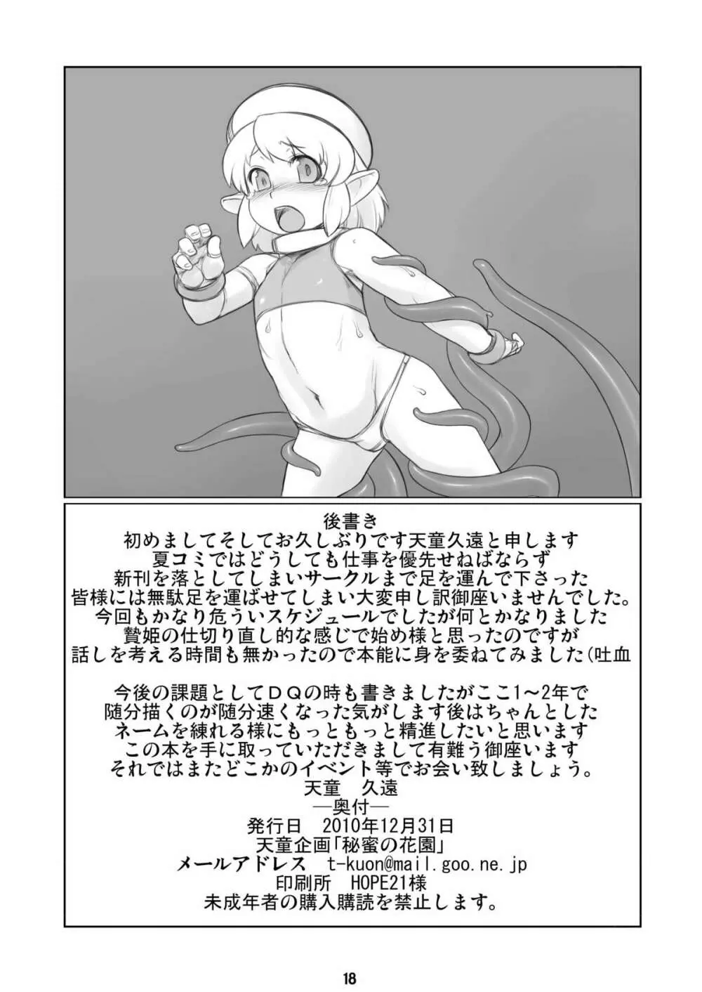 秘蜜の花園 - page18
