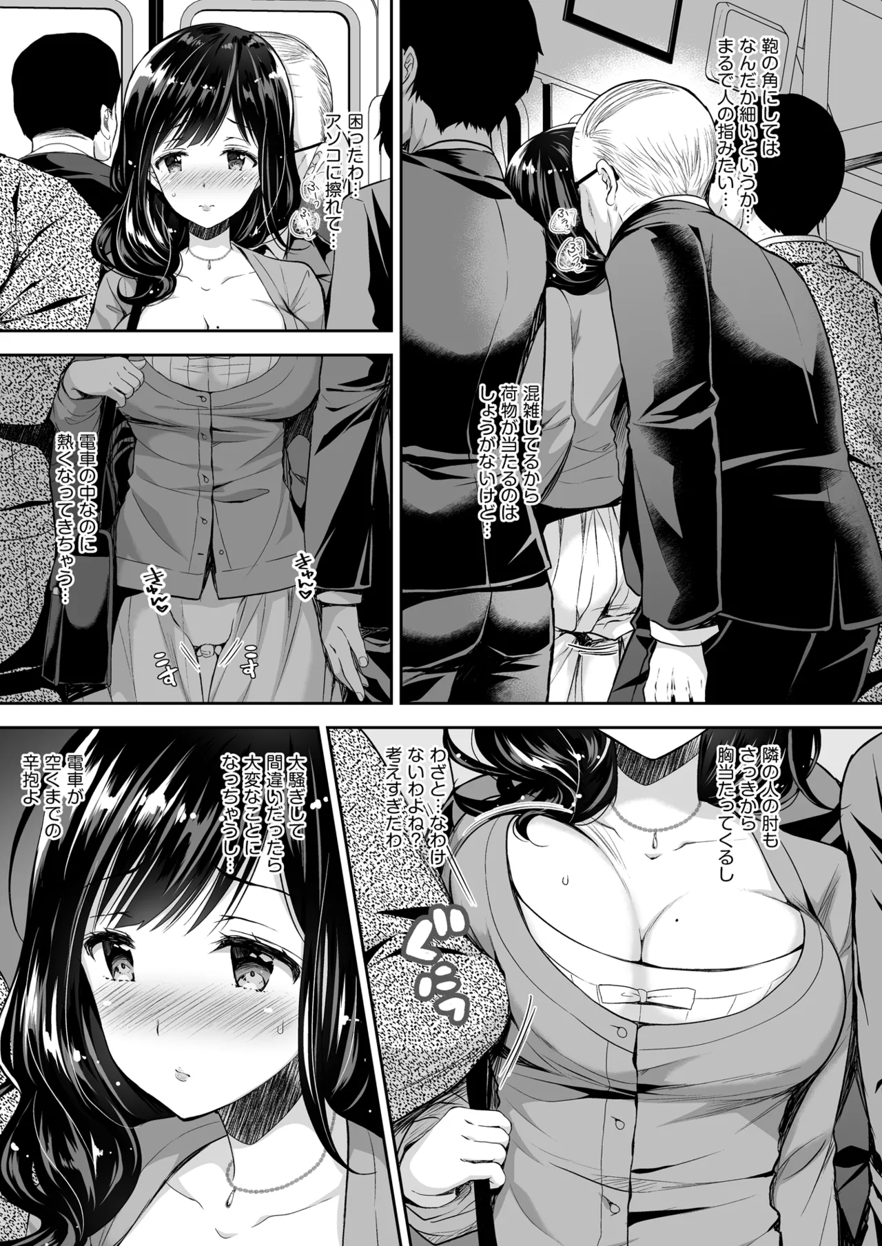 恥辱の痴漢電車 総集編 - page55