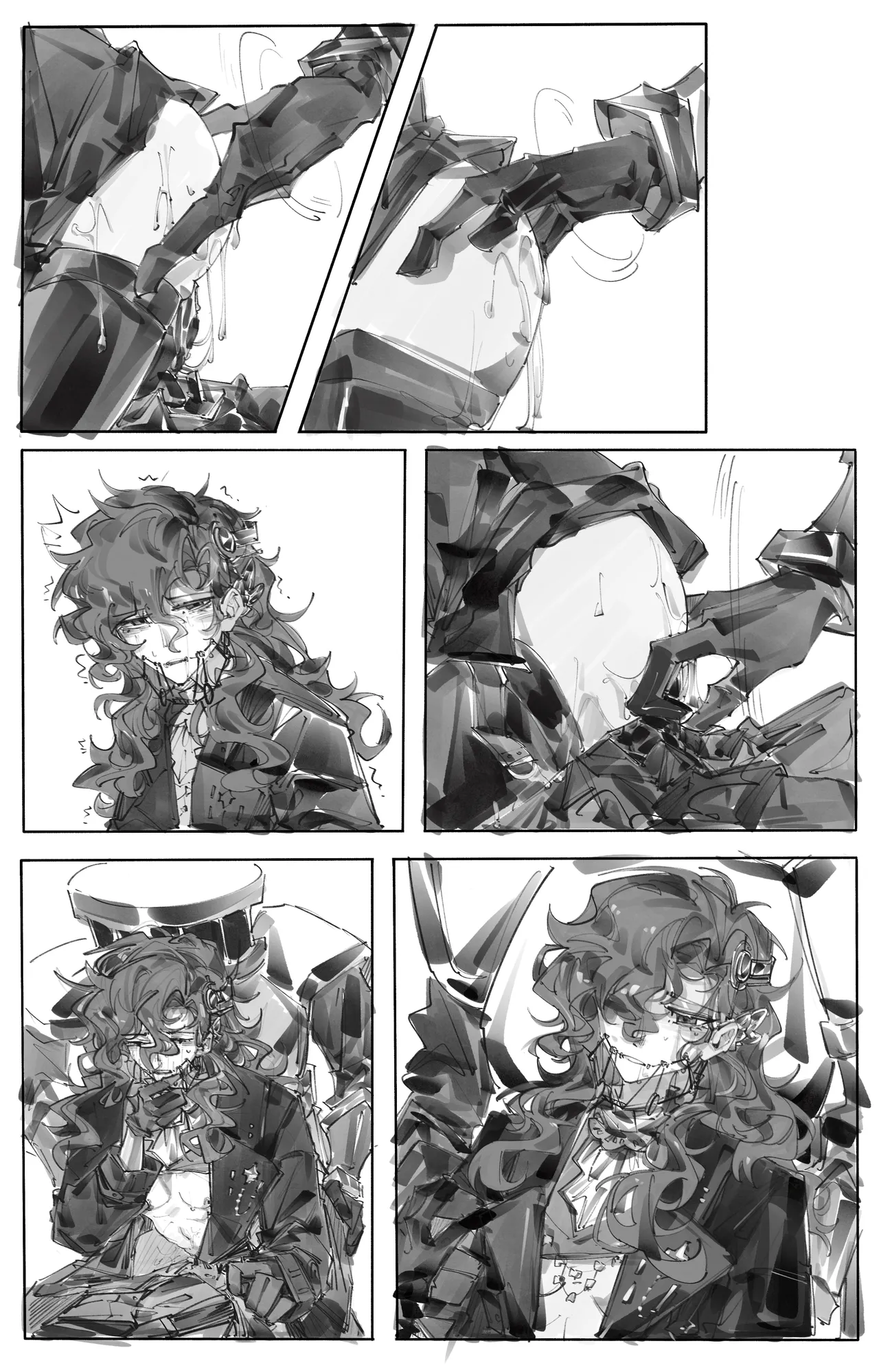 孩子不懂事瞎画的 - page8