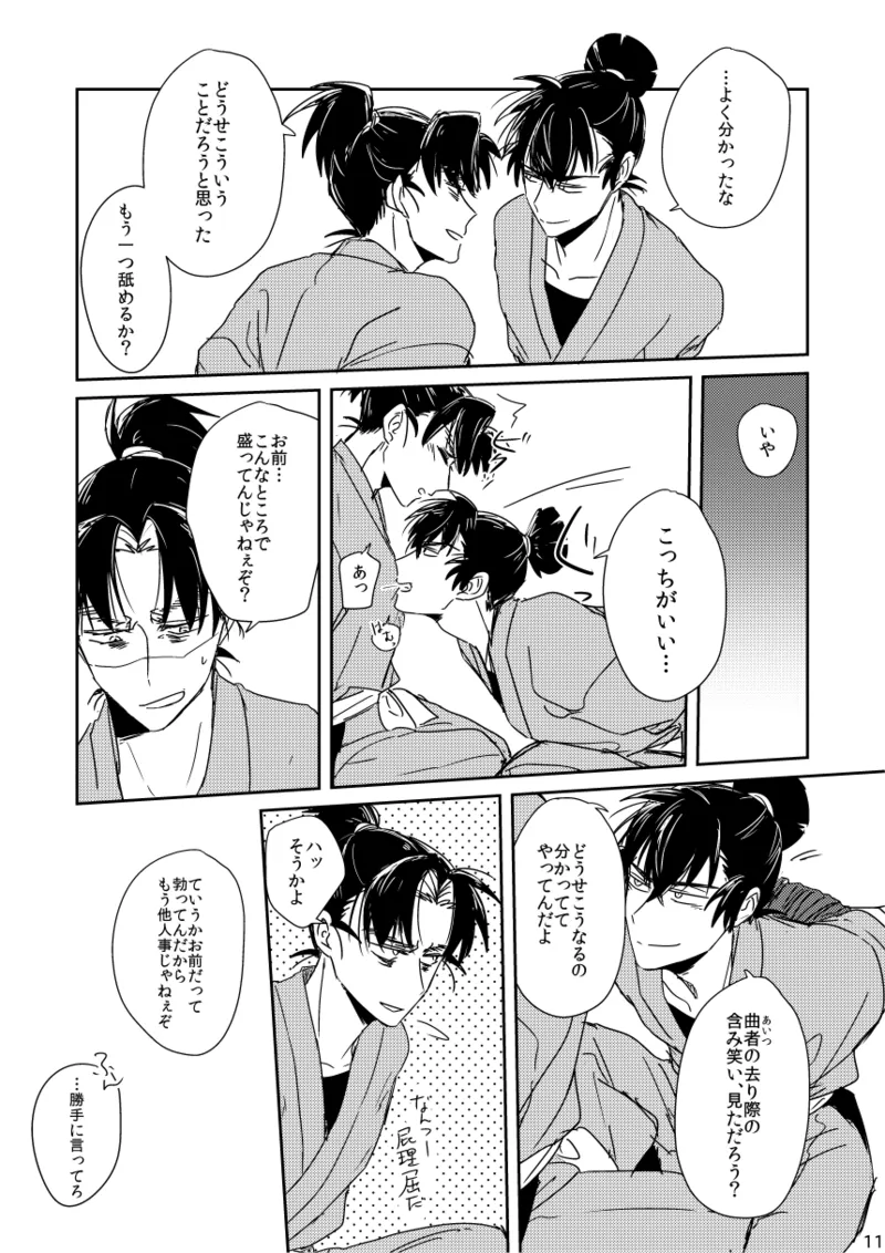 【web再録/留文】籠絡の刹那 - page11