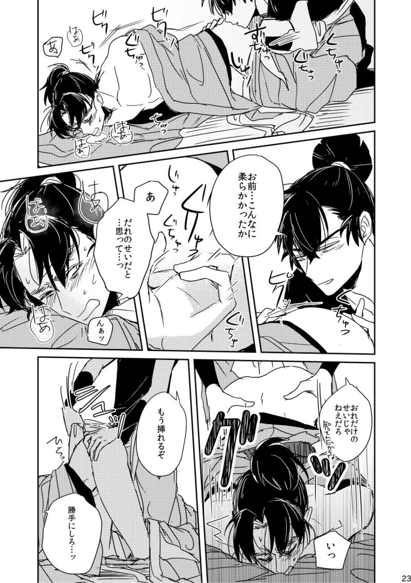 【web再録/留文】籠絡の刹那 - page23