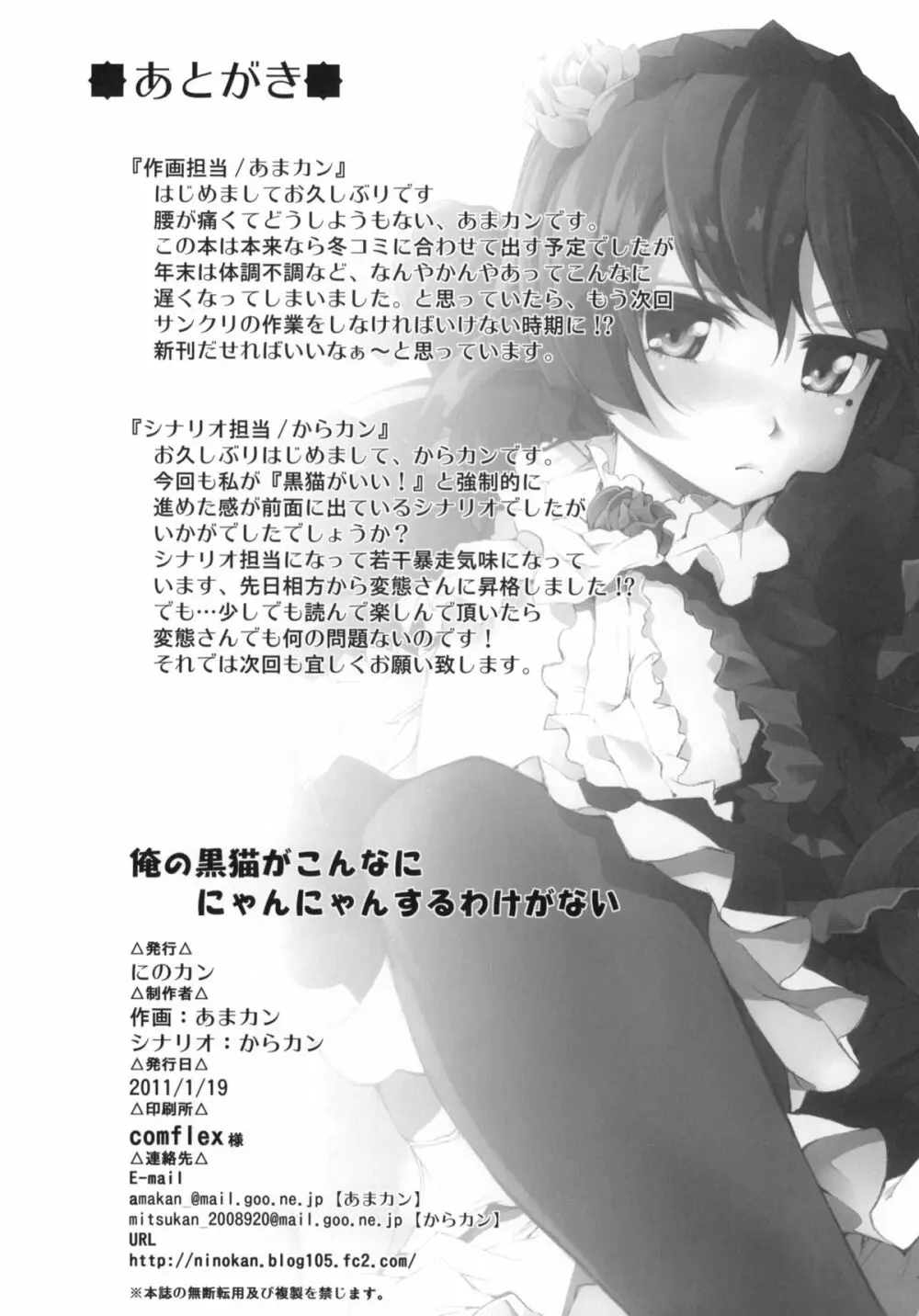 俺の黒猫がこんなににゃんにゃんするわけがない - page17