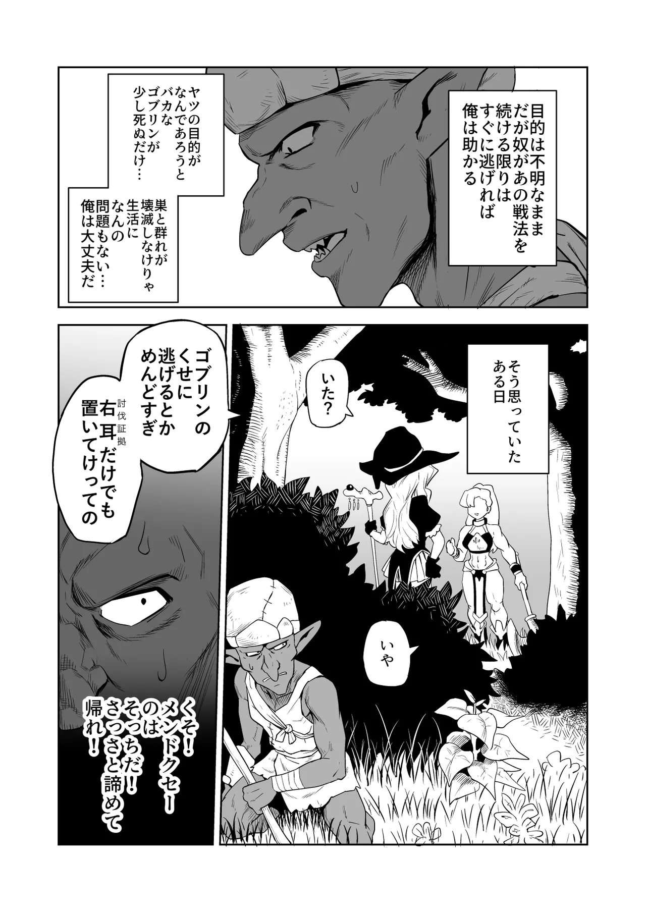 ザコ姦狙いのドM女騎士が本当にゴブリン奴隷にされる話 前編 - page11