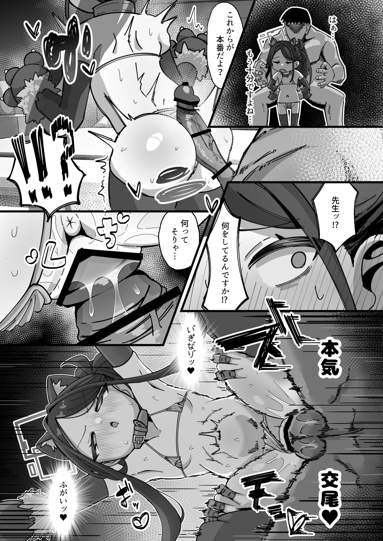 ケイと本気種付けケダモノ交尾する本 - page13