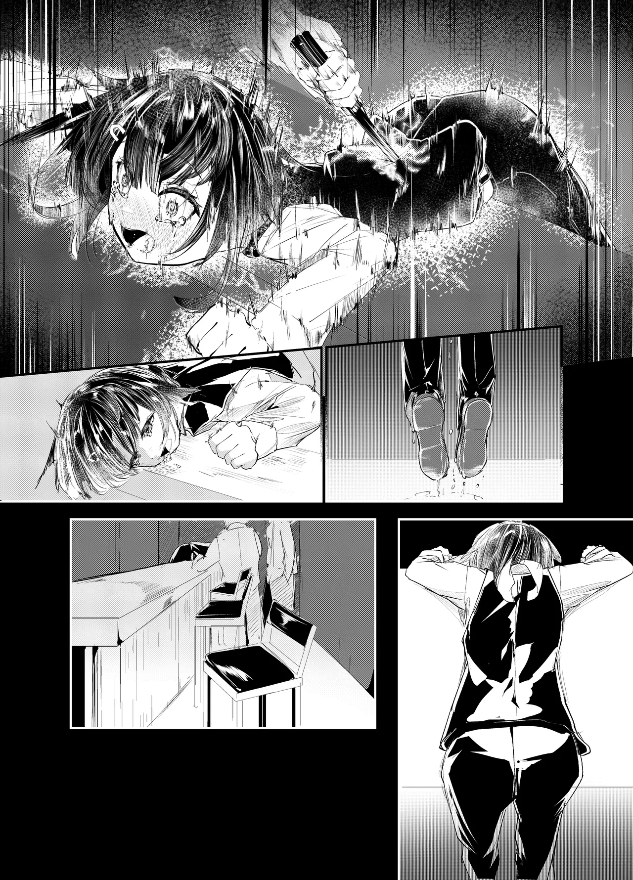 「適材不適所」地絵原稿 - page6