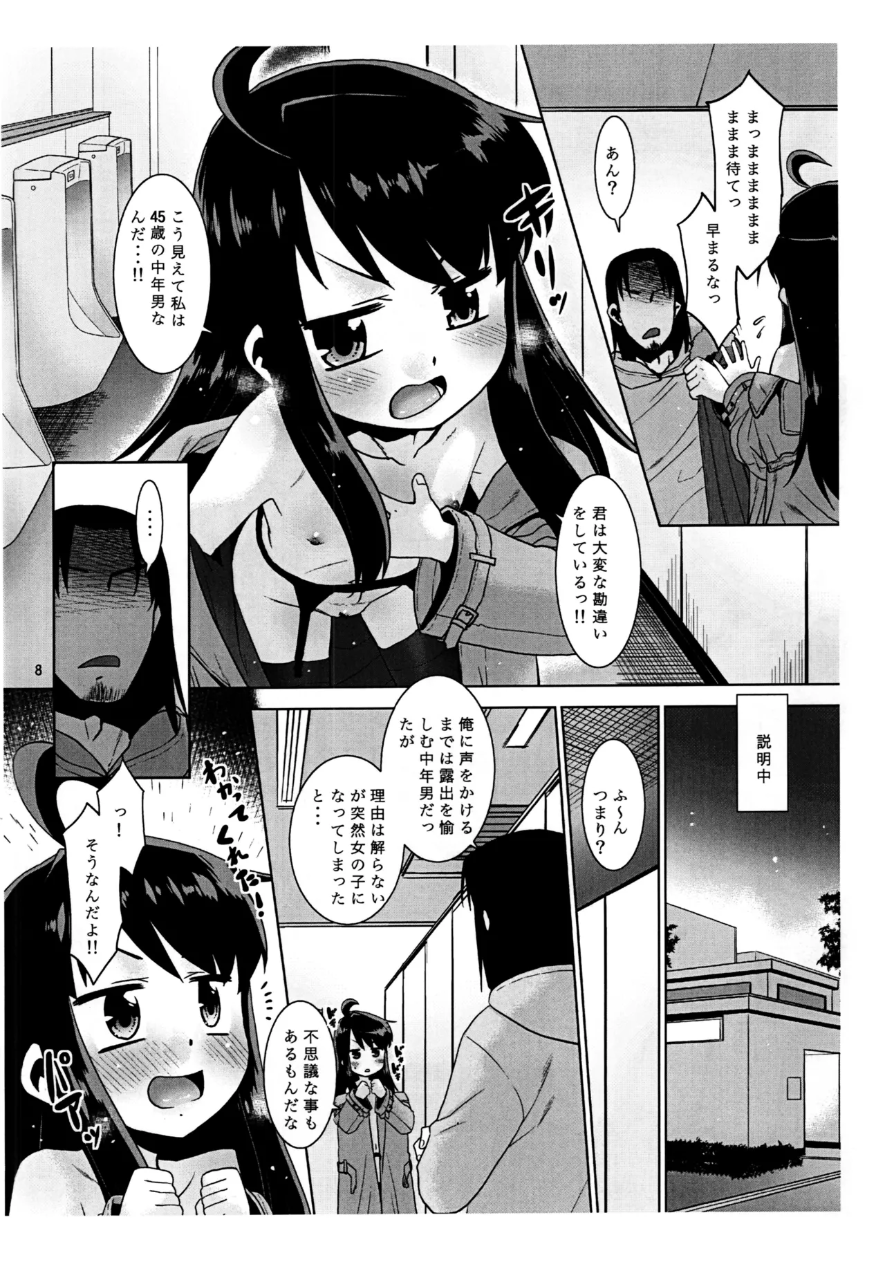露出おじでしたがTSしちゃいました。 ~プレビュー版~ - page8