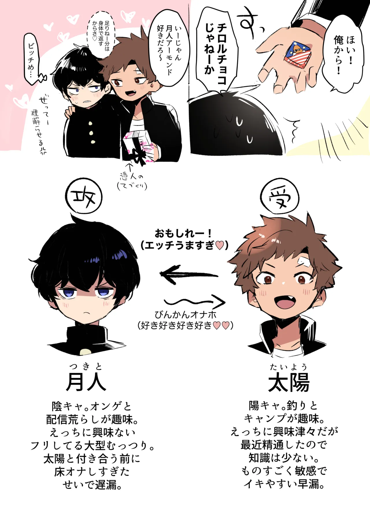 陰キャくんと陽キャくん_proto - page9