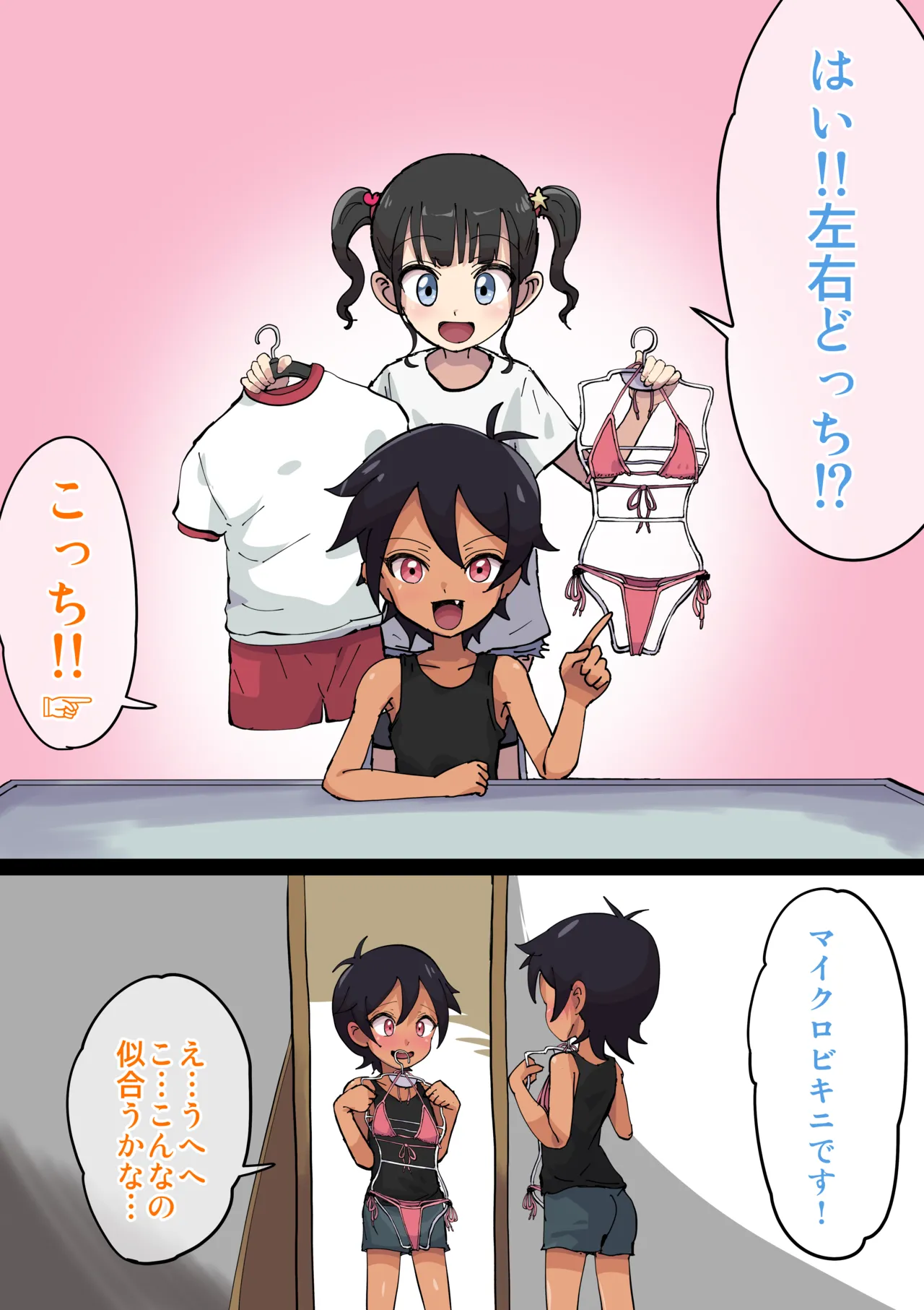 選んだもので友達に初体験させてみた！ - page2