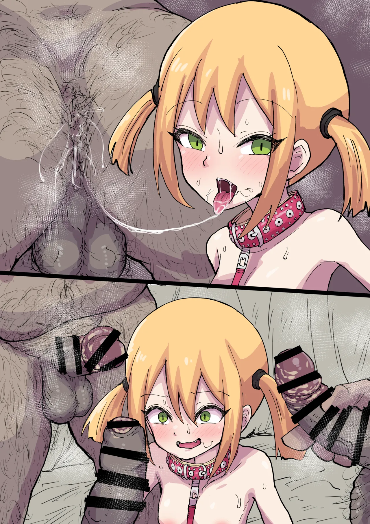 高圧ドMちゃん ホームレスのアナル舐めとチンカス掃除 - page8