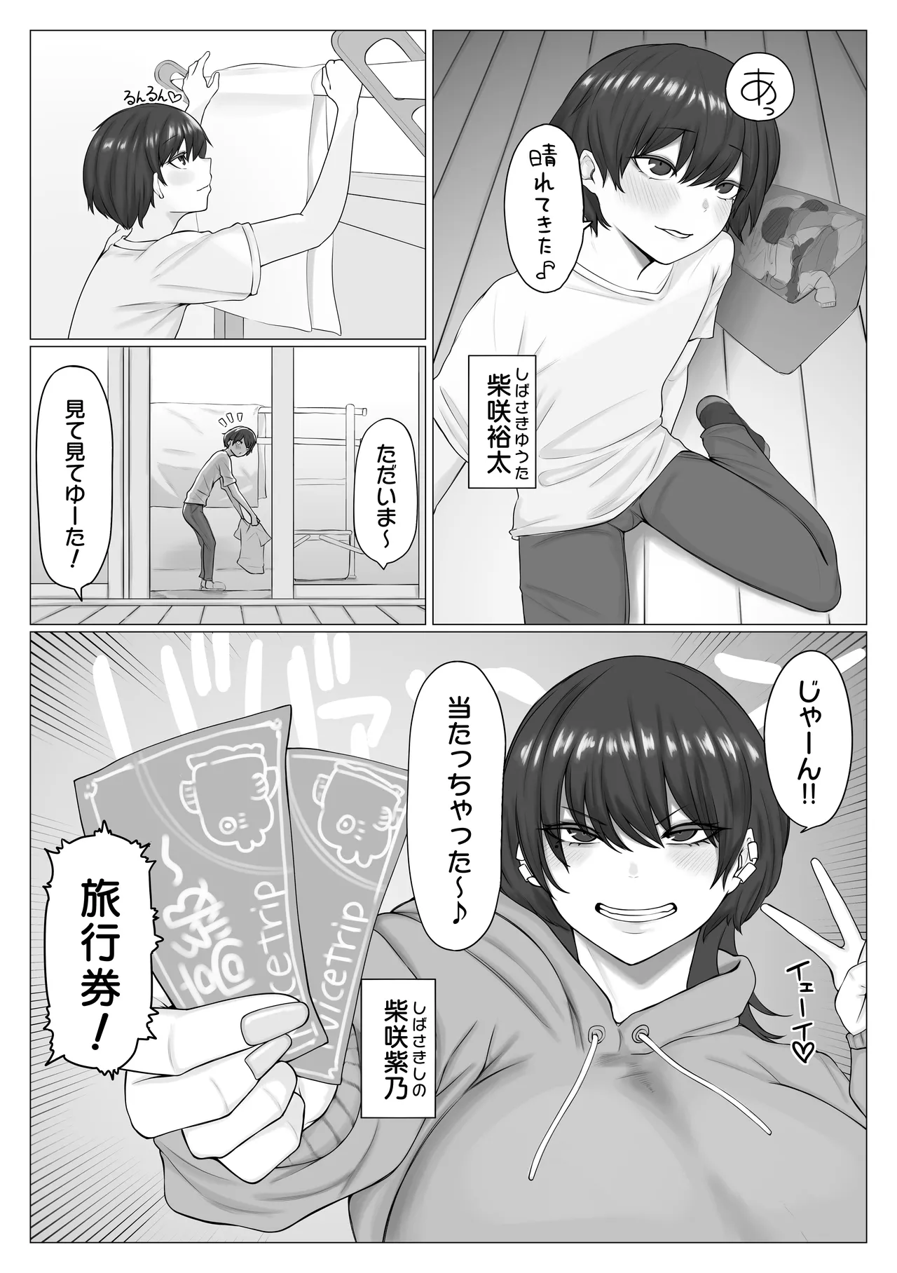 姉弟が旅行先でめちゃくちゃセックスするお話 - page2