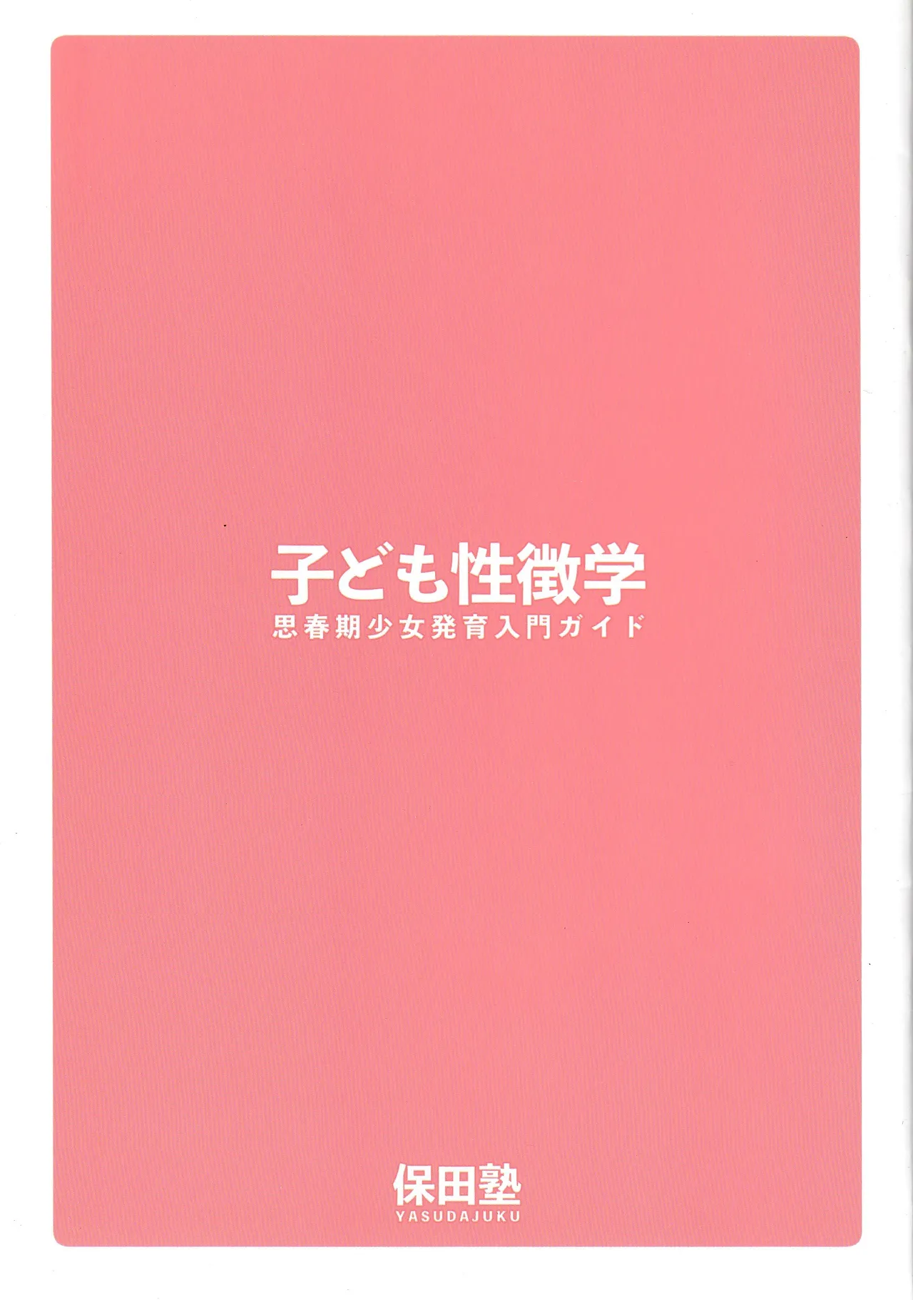 子供性徴学 思春期少女発肉入門ガイド - page28