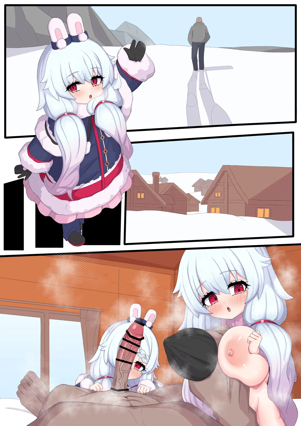 でか乳うさちゃん - page10