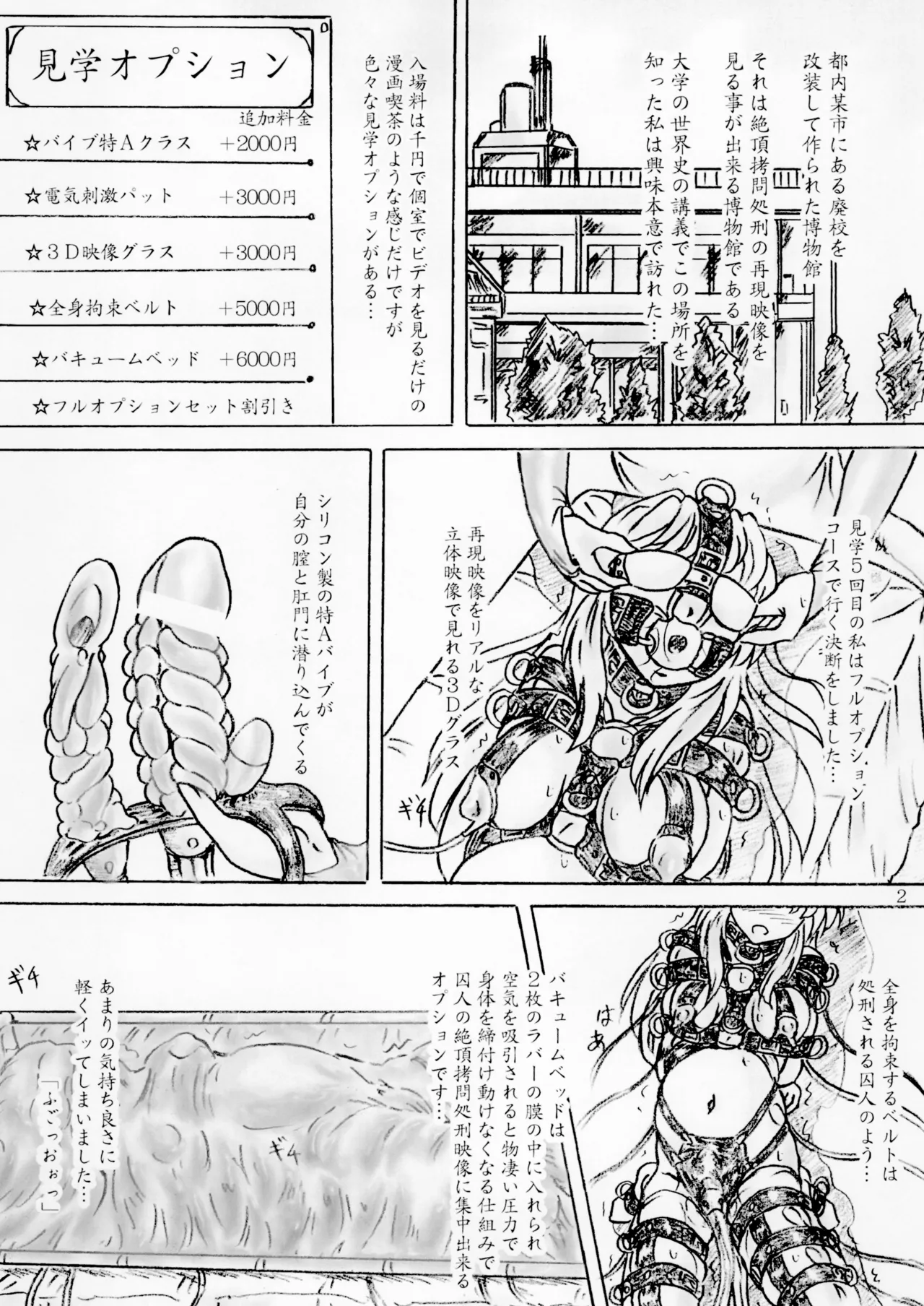 絶頂○問処刑博物館 - page2