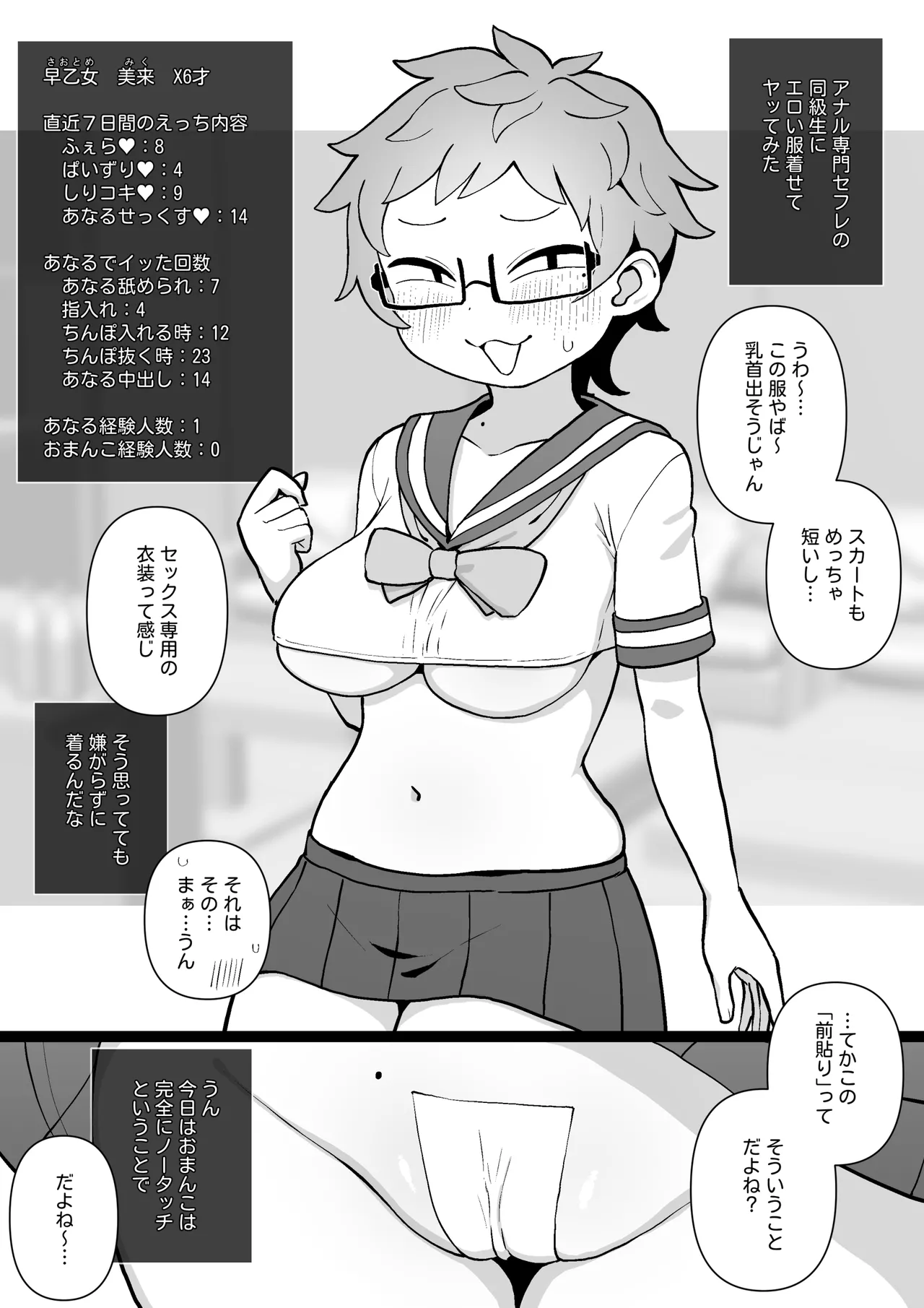 モブ顔処女アナル・エロコスリクエスト - page2