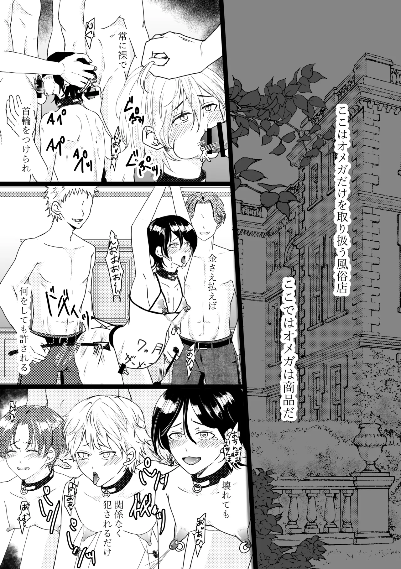 オメガ奴○～売られた場所はオメガ専門の風俗店 - page3