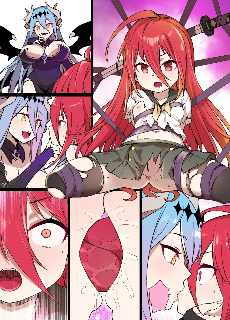 灼眼のシャナMC シャナ淫魔化漫画 - page4