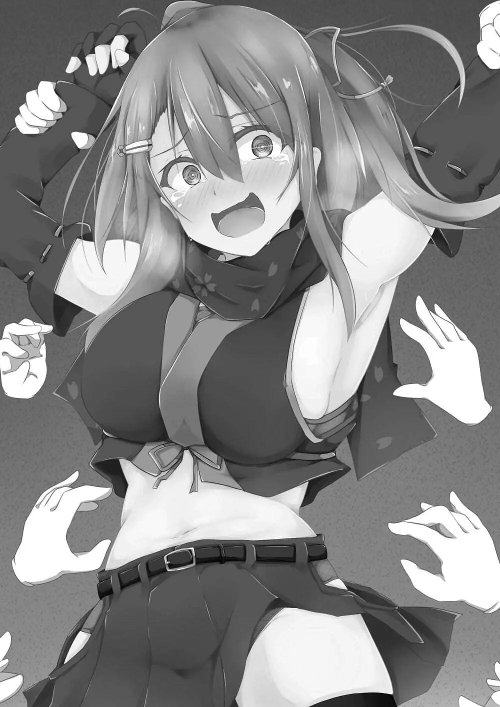 こちょこちょ地獄でくすぐり耐性０になる天才無敵のくノ一ちゃん - page2