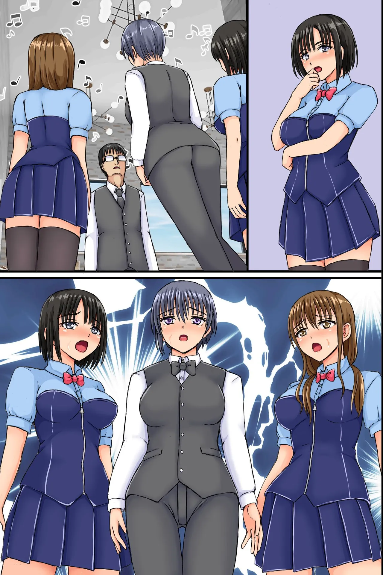 職場の巨乳妻たちに暗示をかけてみたらあっけなく全員チン堕ちしました。操り装置でおっかない職場の人妻上司もビッチな肉穴にしちゃおう！ - page71