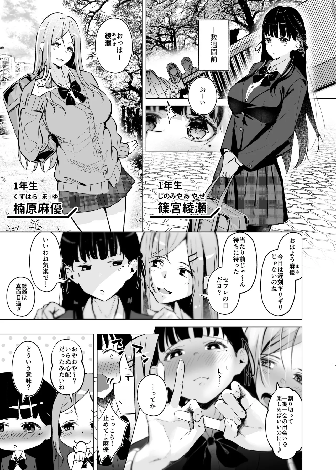 少子化対策で巨乳JKはセフレが必修科目です♪ - page4